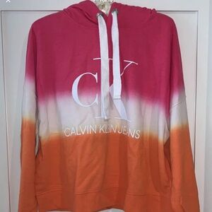Calvin Klein Tie-Dye Hoodie Medium